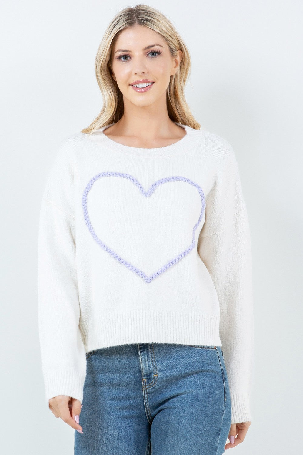 Vada Heart Sweater