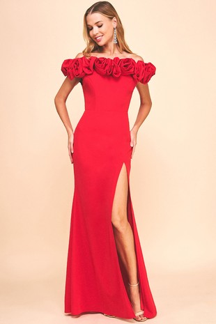 Rosette Gown