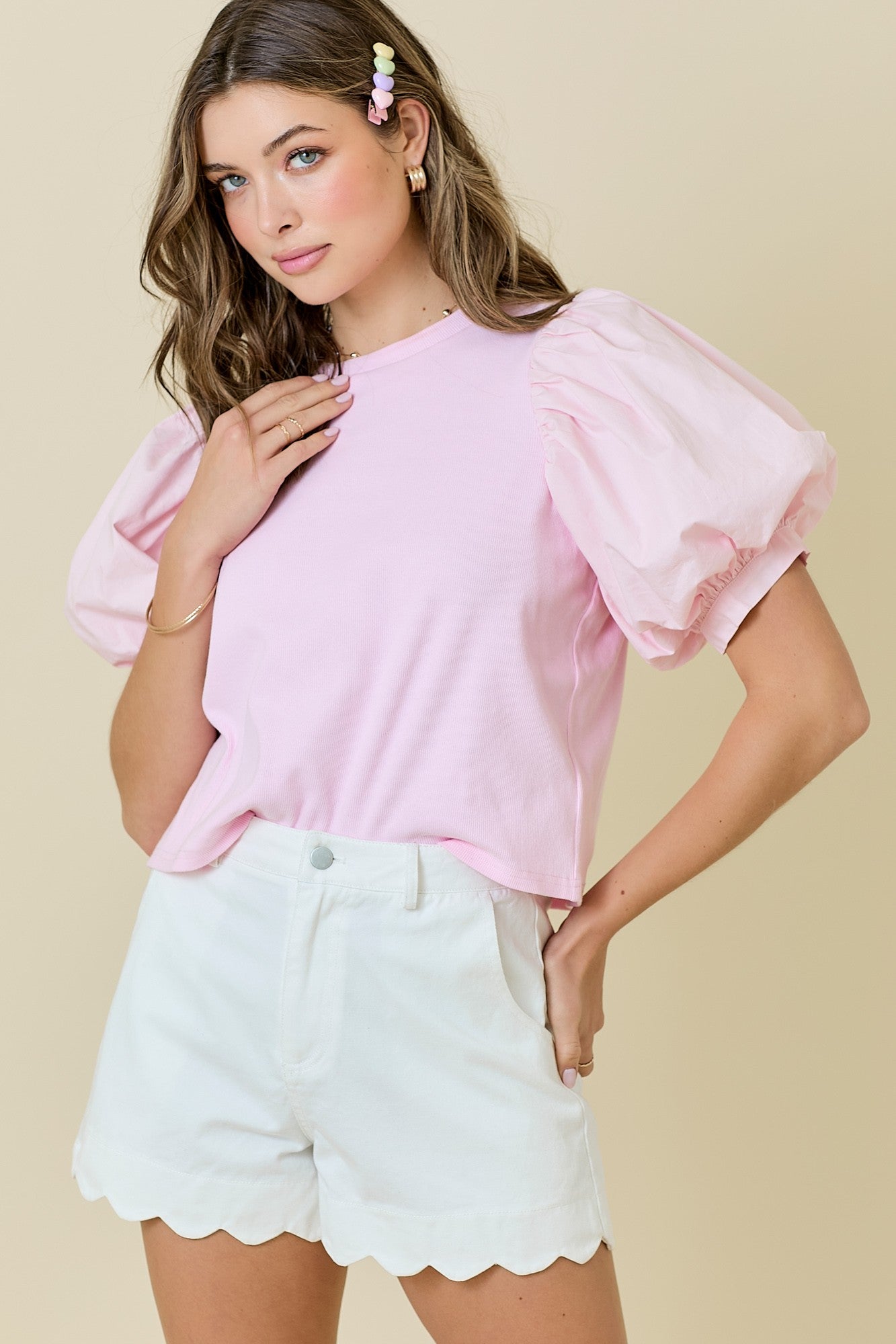 Lyla Top blush