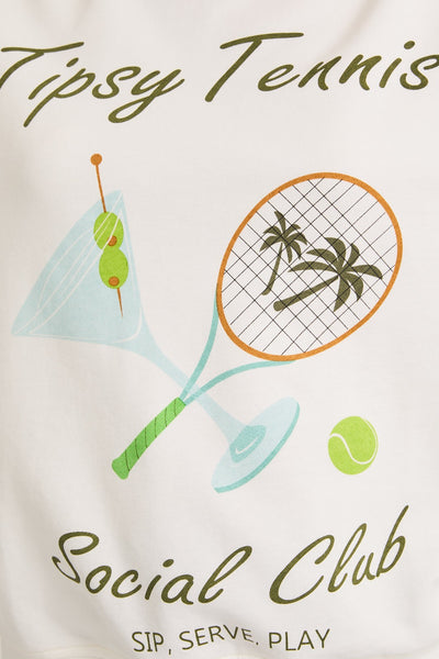 Tipsy Tennis Sweatshirt