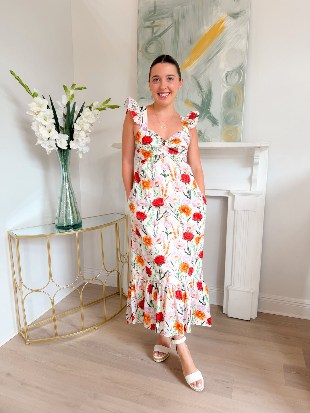 Neriah Hi-Low Maxi Dress