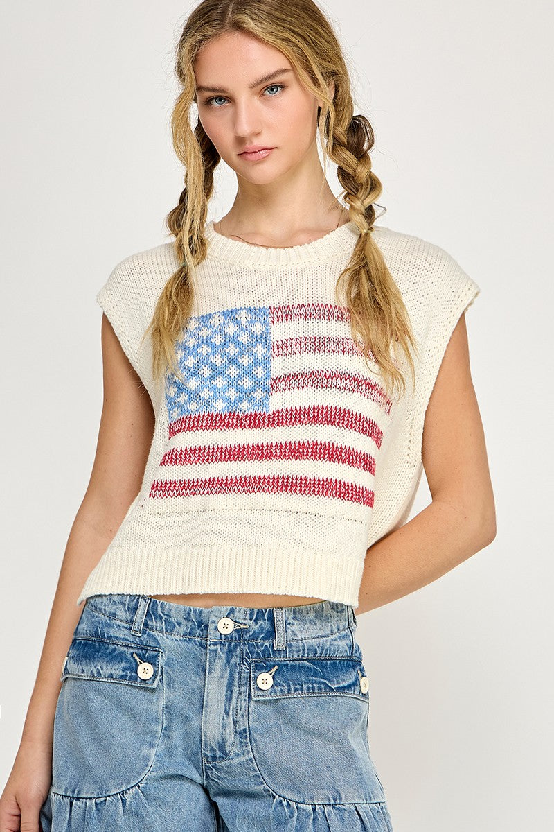 America Knit Tank