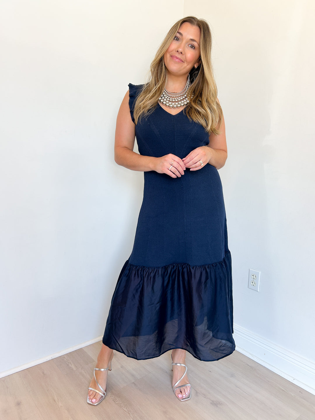 Tarren Tiered Midi Dress
