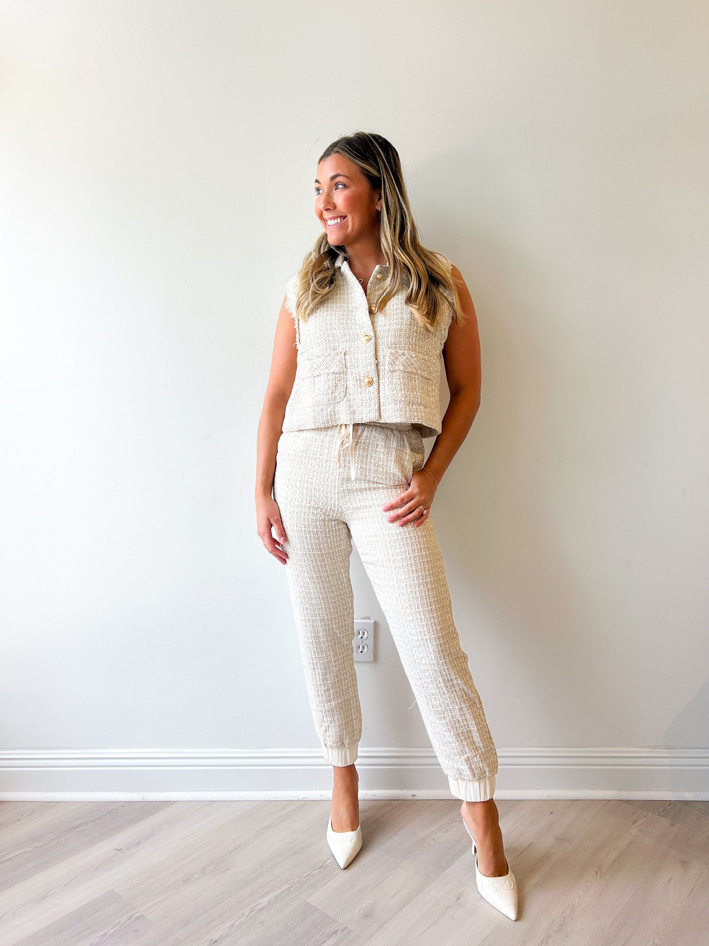 Kristen Tweed Vest