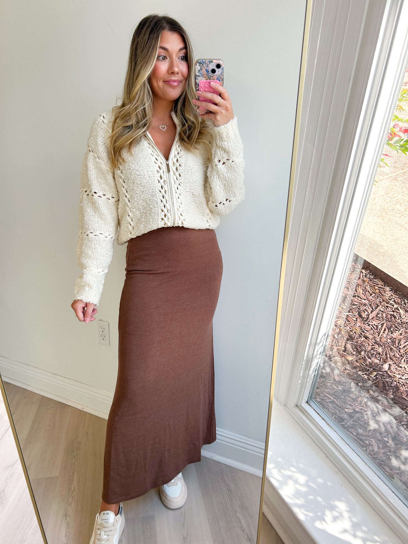 Demure Maxi Skirt