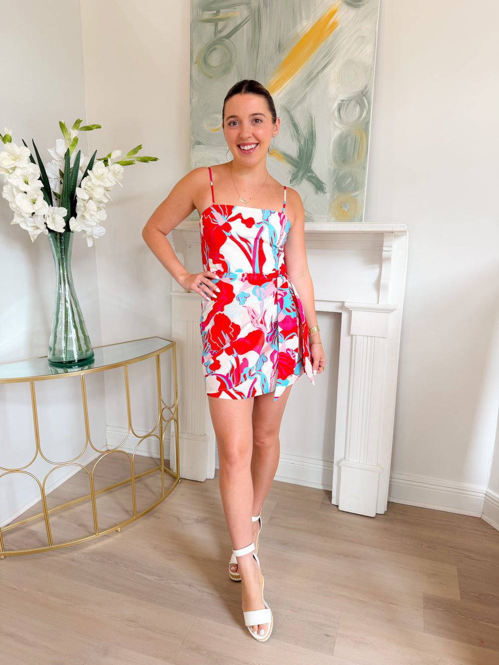 Samantha Mini Wrap Dress