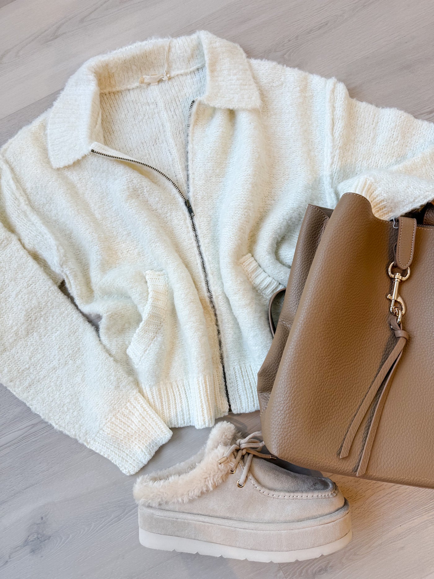 James Zip Up Sweater Jacket