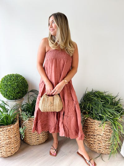 Alys Maxi Skirt chili pepper os