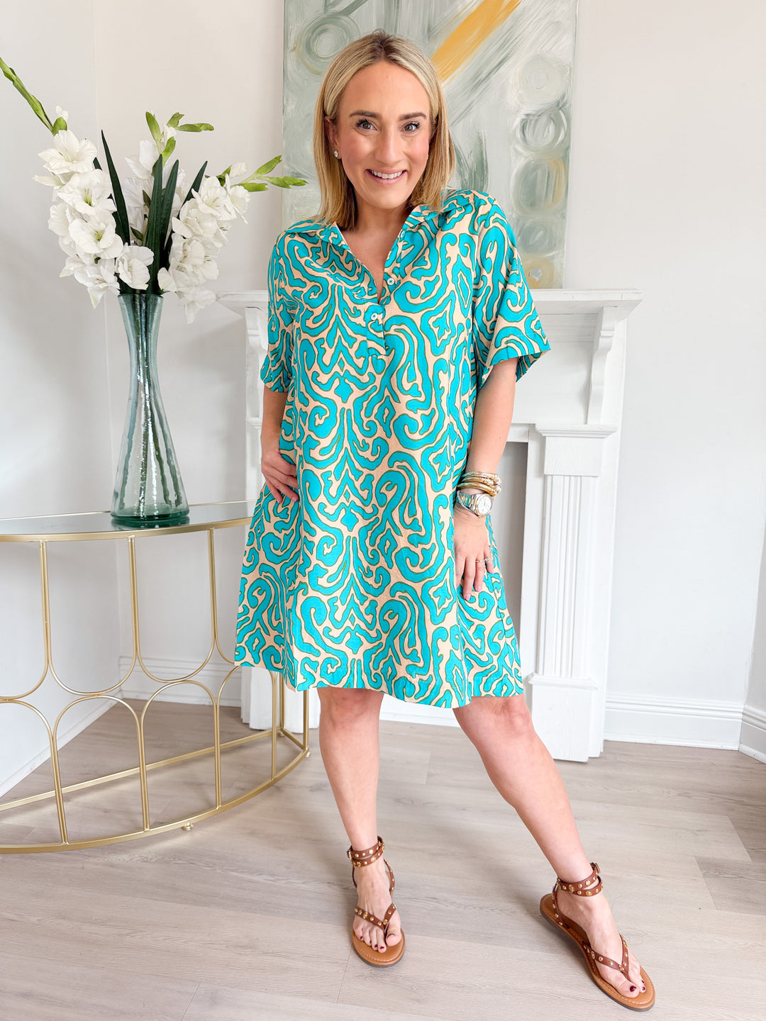 Stacey Short Sleeve Dress