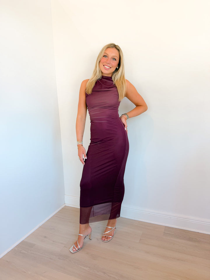 Ombre Sleeveless Long Dress