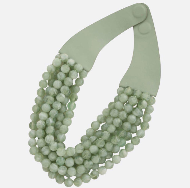 Nancy Beaded Magnetic Layered Necklace