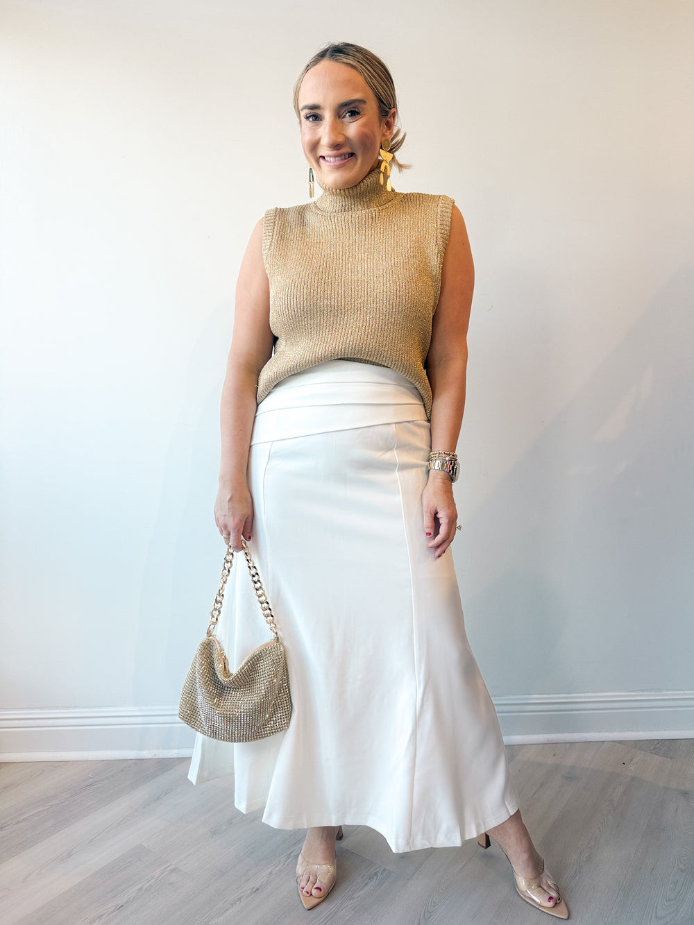 Natalie Swing Midi Skirt