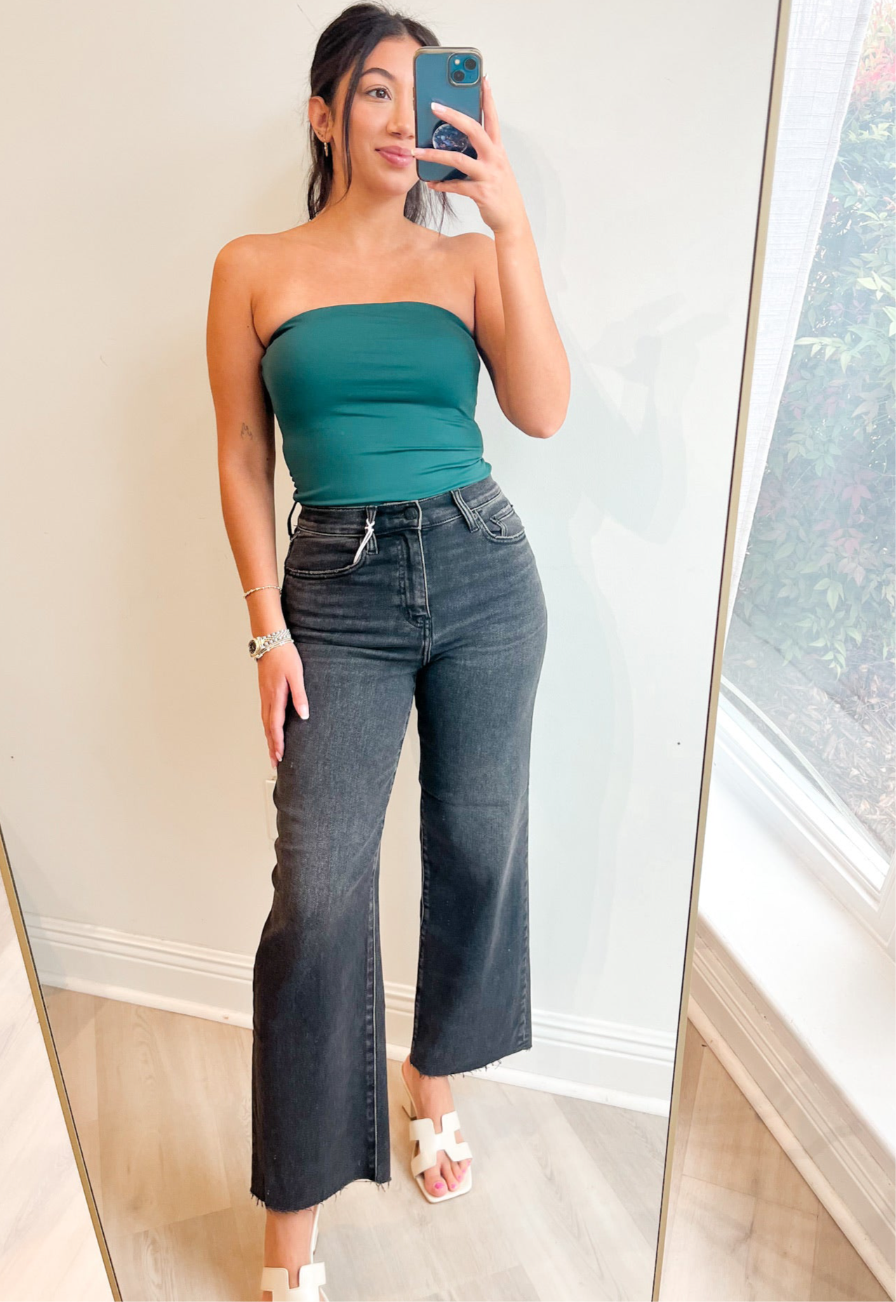 Pleaser Wide Leg Jeans twilight