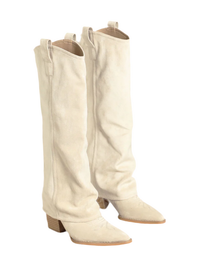 Fold Over Western Boot