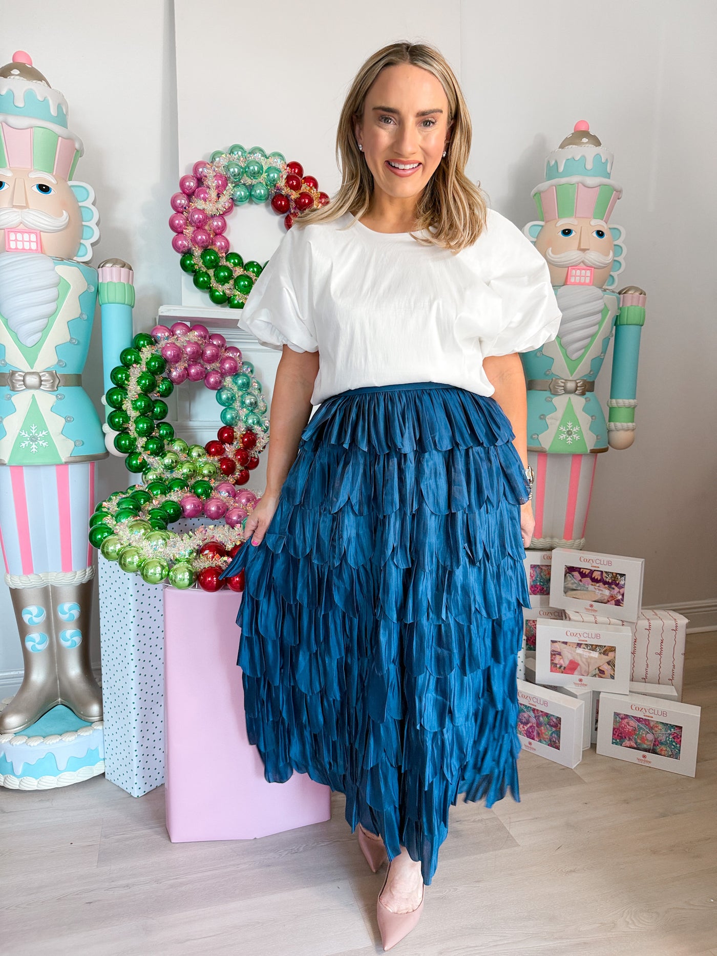 Bianca Ruffle Tiered Skirt