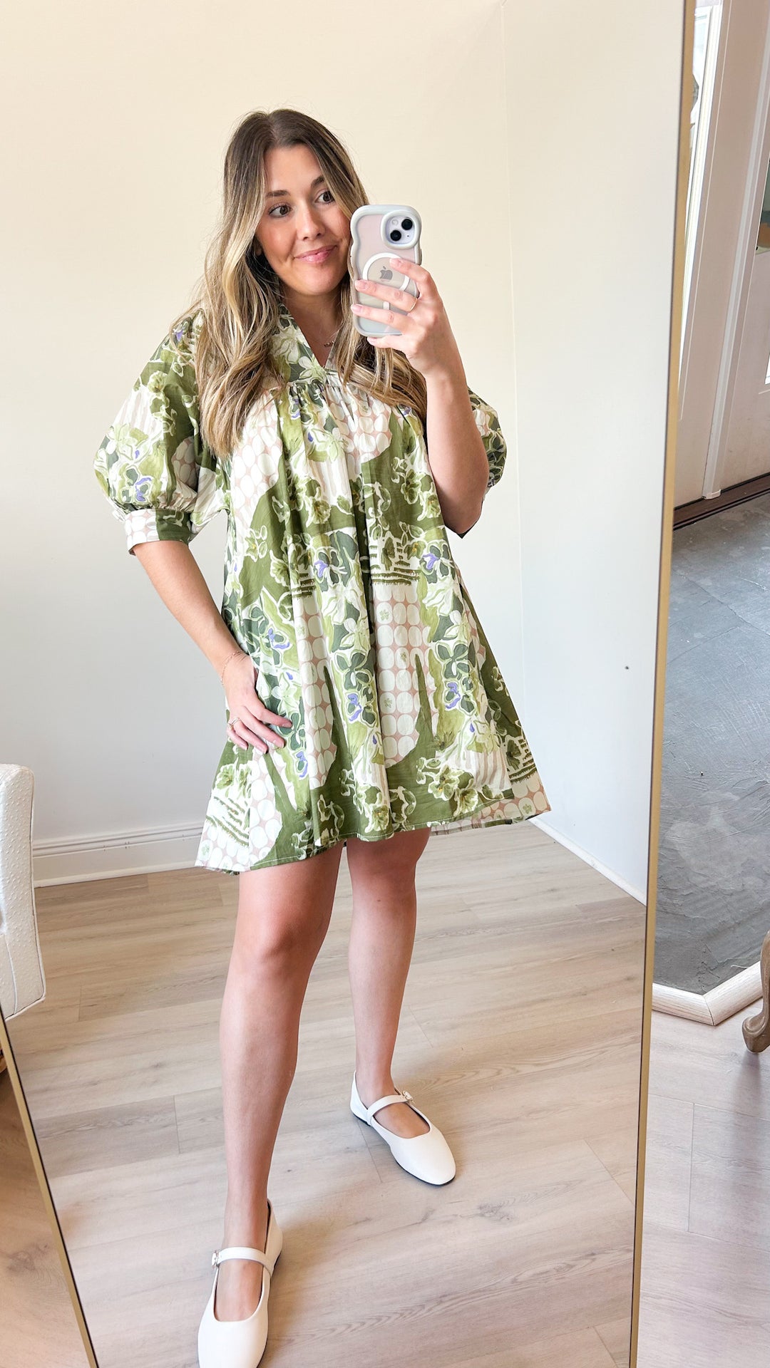Jess Patterned Dress