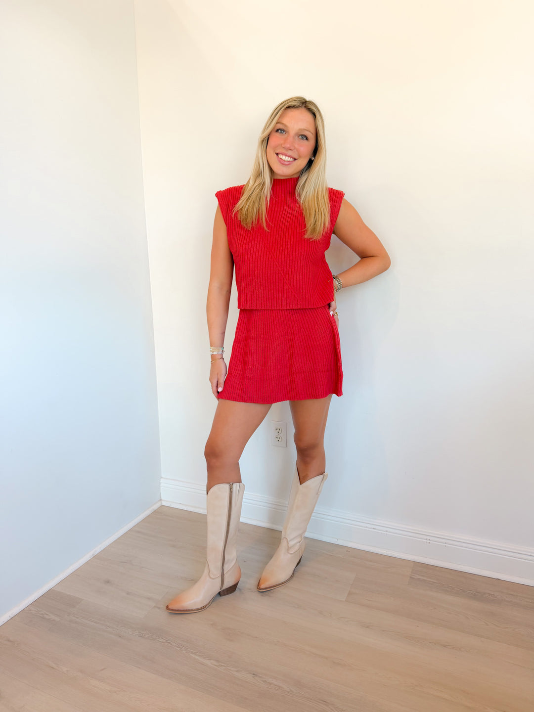 Olivia Knit Mini Skirt