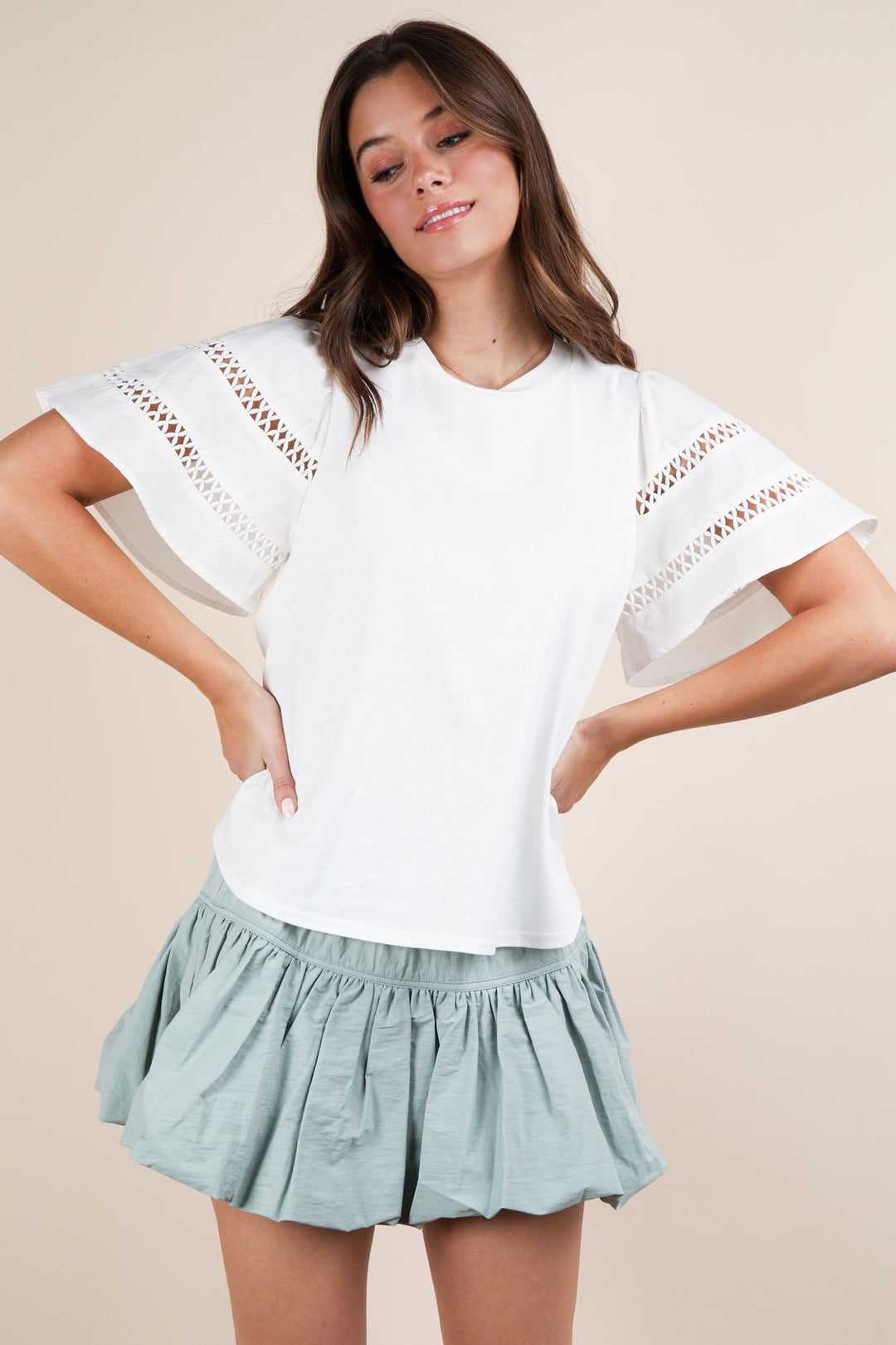 Michy Detailed Tee