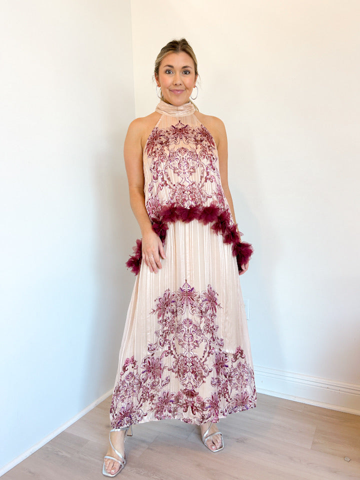 Valentina Tier Maxi Dress