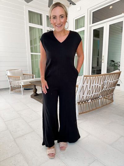Terry Cloth Jumpsuit