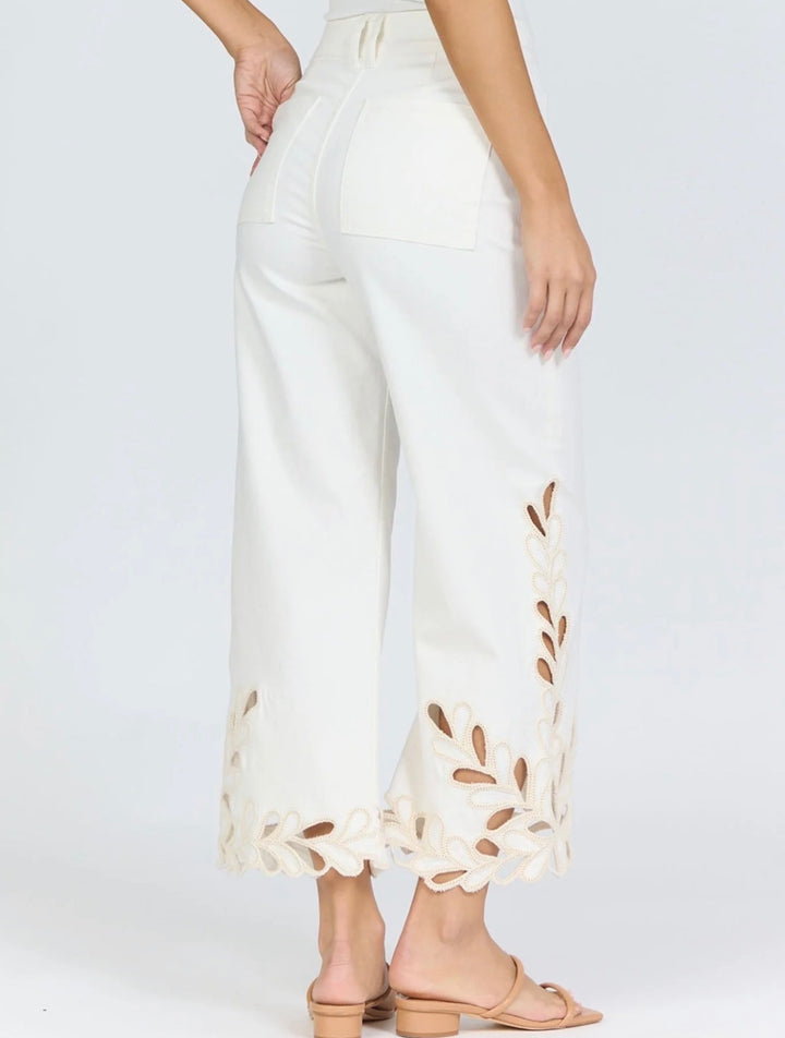 Audrey Wide Leg Crop