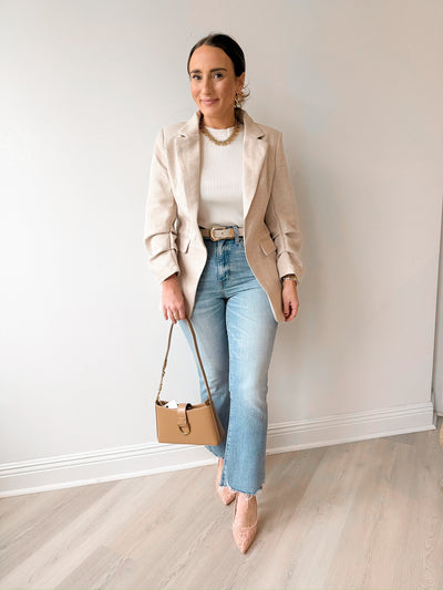 Linen Blazer khaki