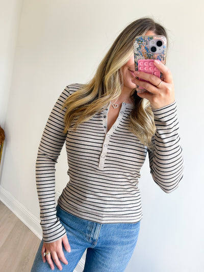 Stella Stripe Henley