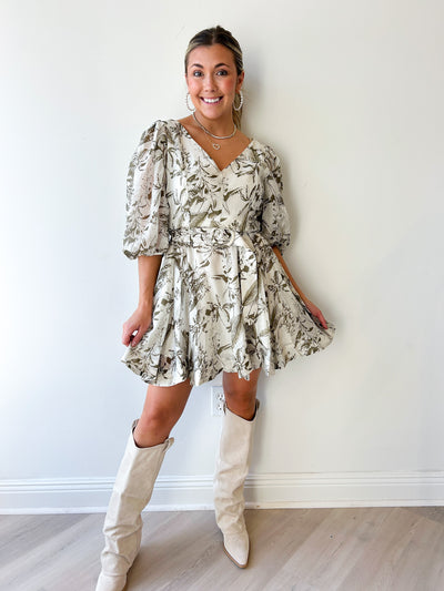 Alexis Belted Dress
