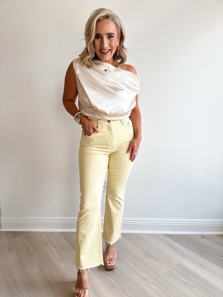 Shy Girl Crop Flare