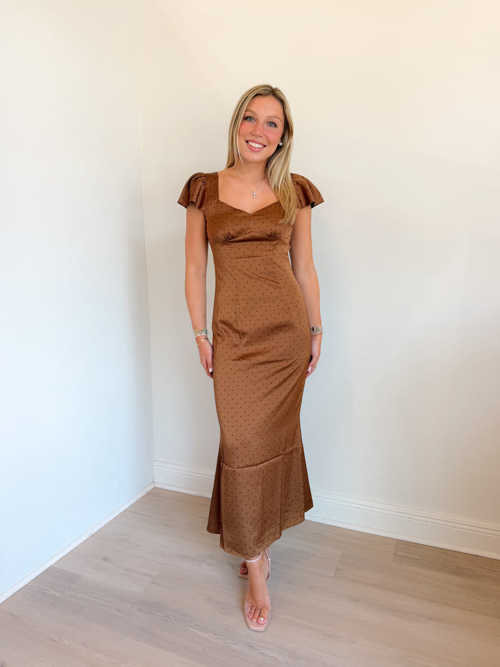 Lauren Polka Dot Maxi