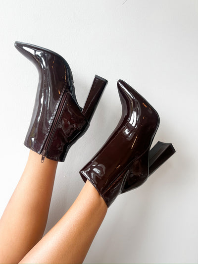 Harper Bootie Brown