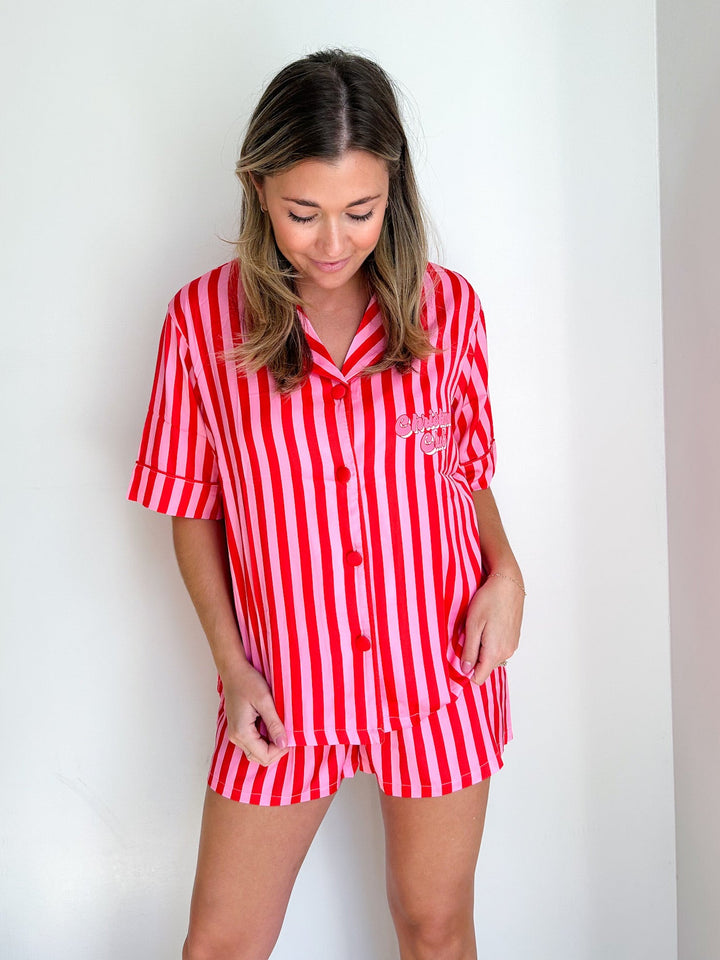 Short Sleeve &amp; Short Pajama Set