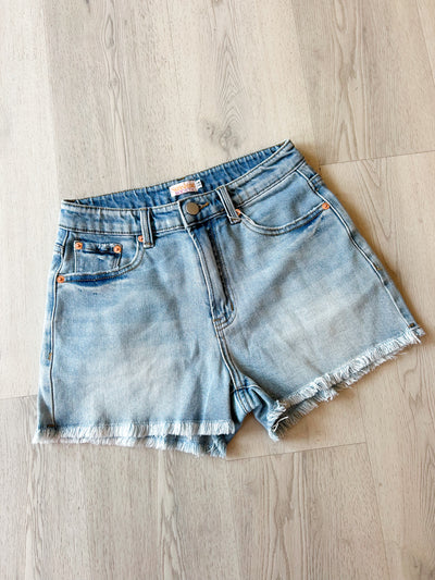 Tiger Patch Denim Short
