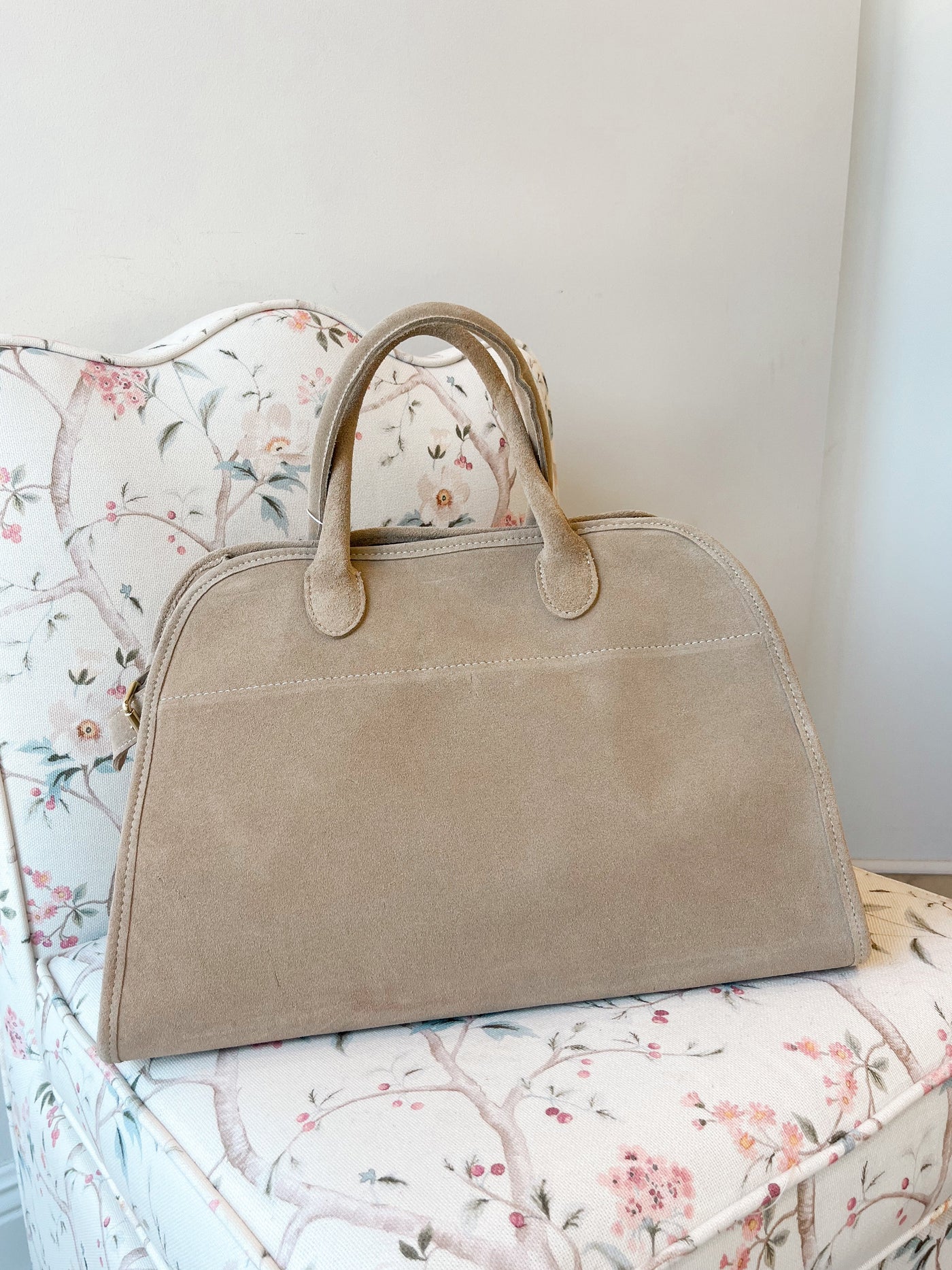 Jess Genuine Leather Bag BEIGE