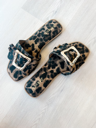 Concept Slide brown leopard