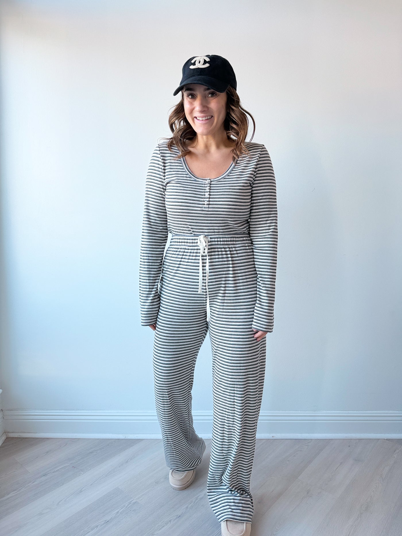 Rachelle Striped Lounge Set