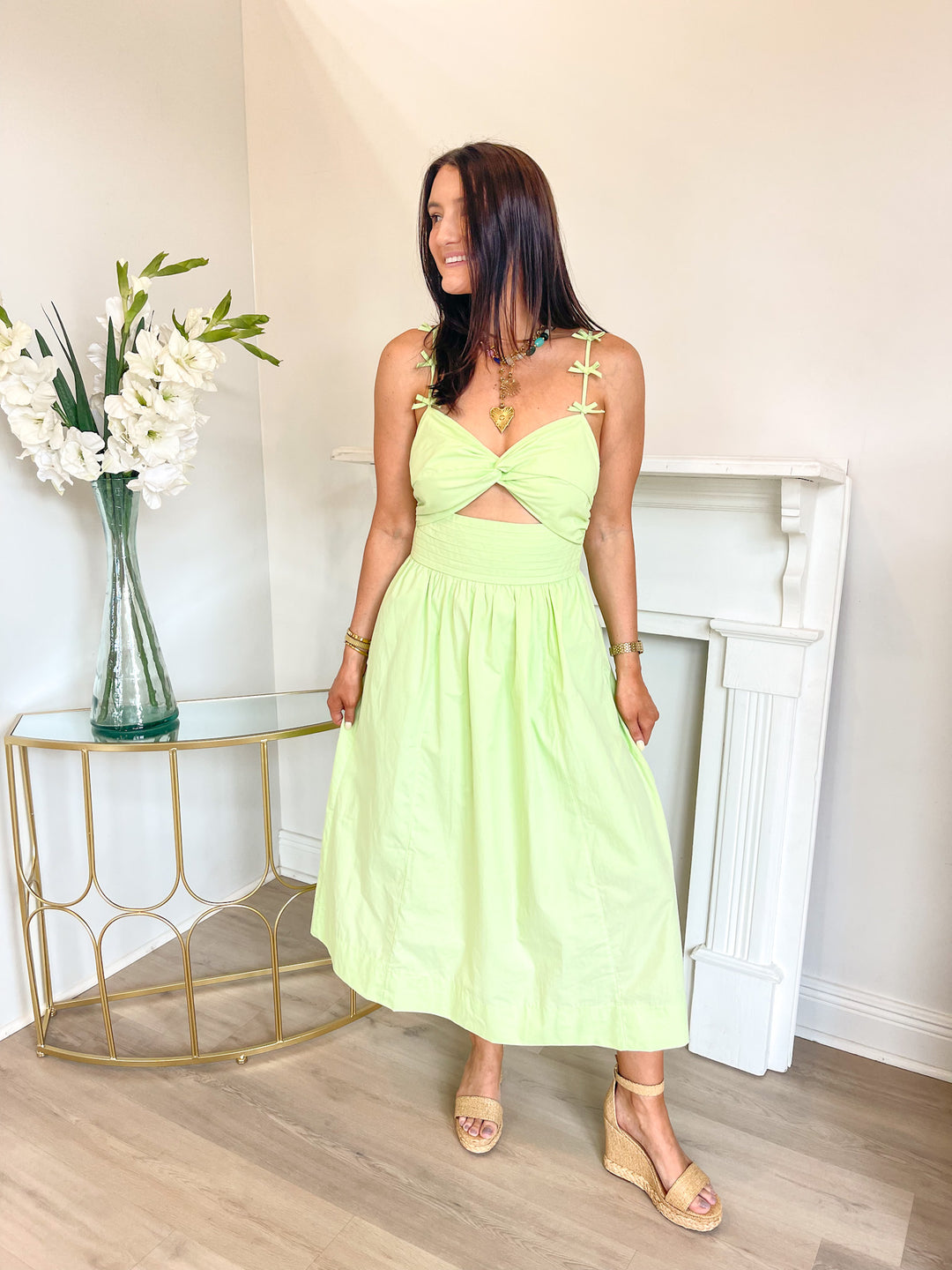 Tilly Cutout Midi Dress