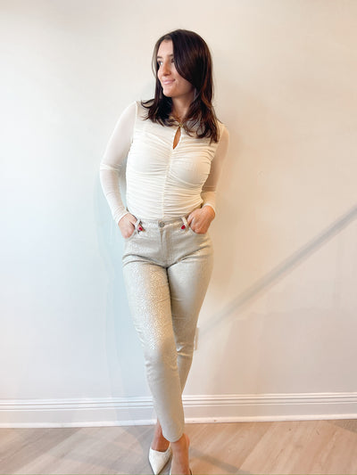 Charlize High Rise Cigarette Jeans