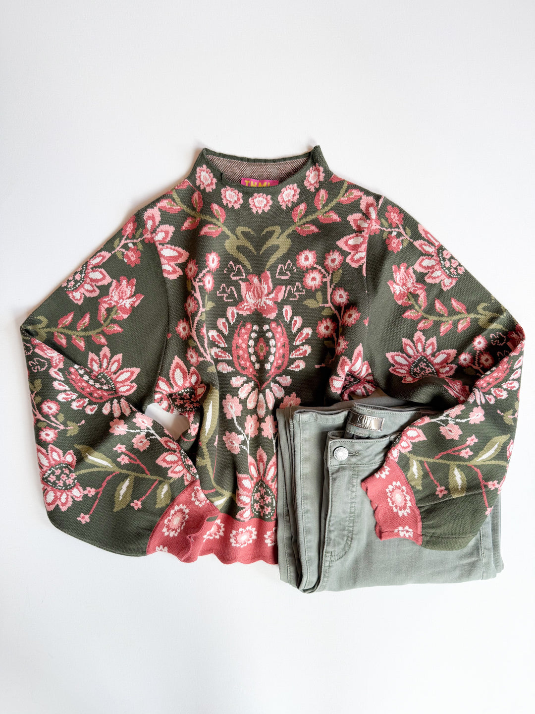 James Floral Sweater
