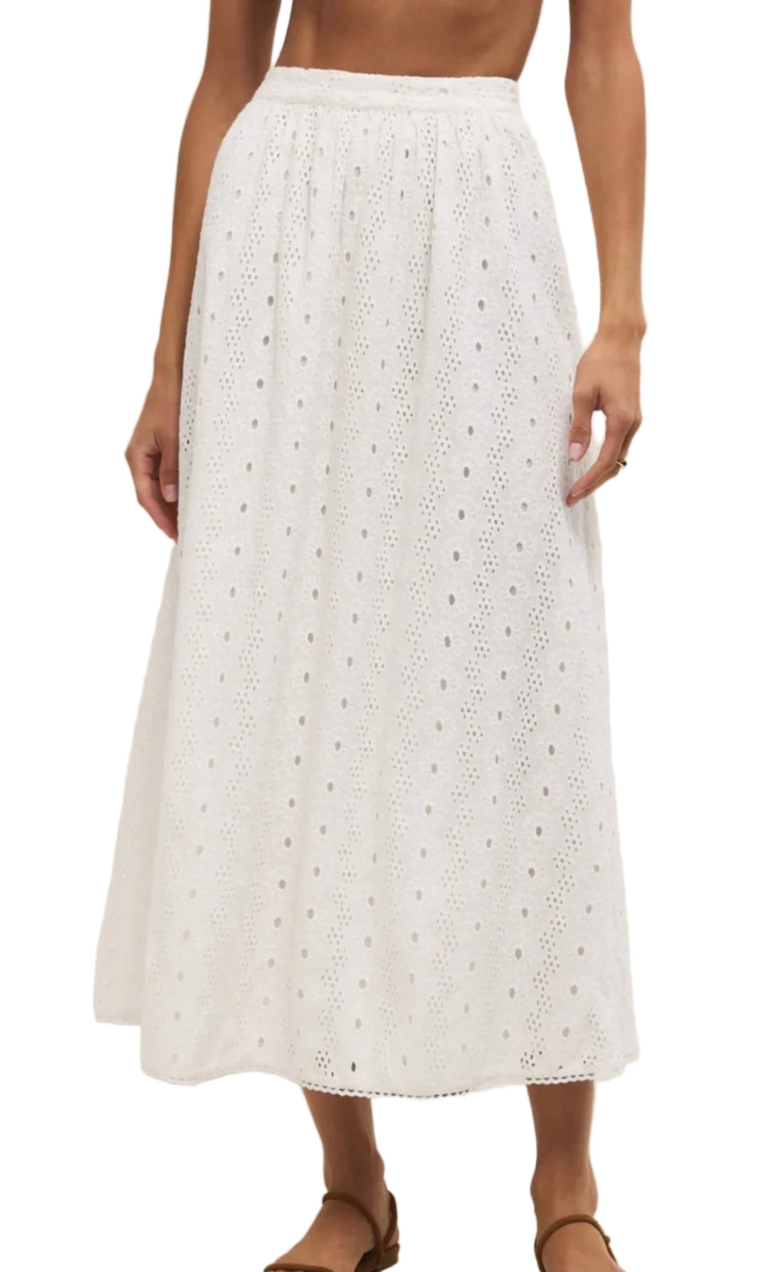 Bria Eyelet Skirt