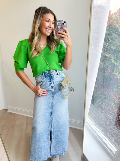 Kellee Top green