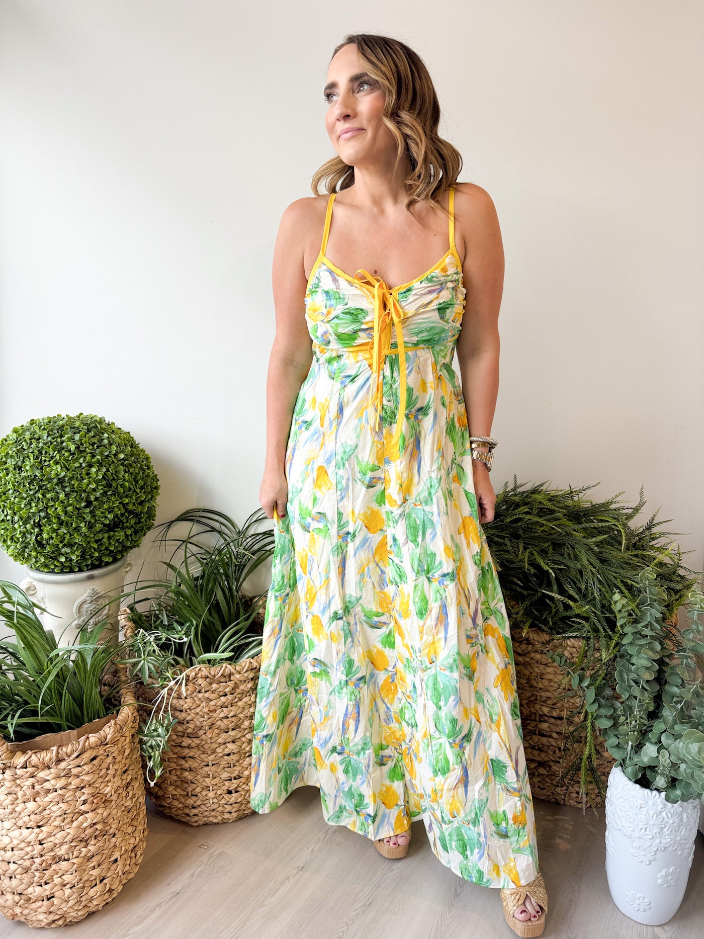 Shan Maxi Dress YELLOW