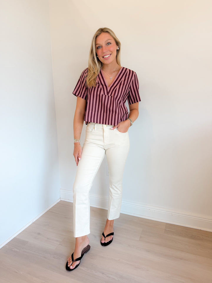 James Stripe Top