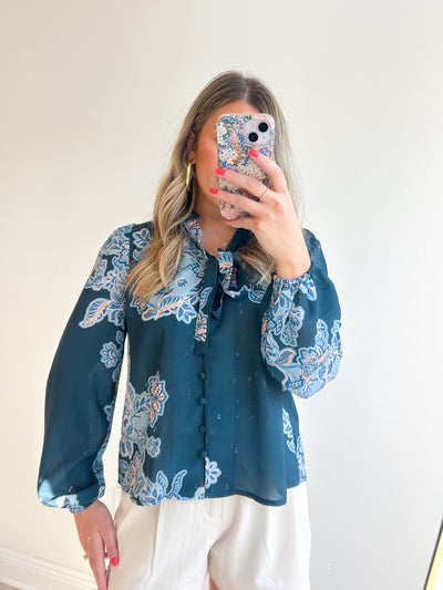 Cierra Button Up Blouse