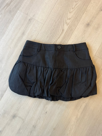 Regina Denim Bubble Mini Skirt