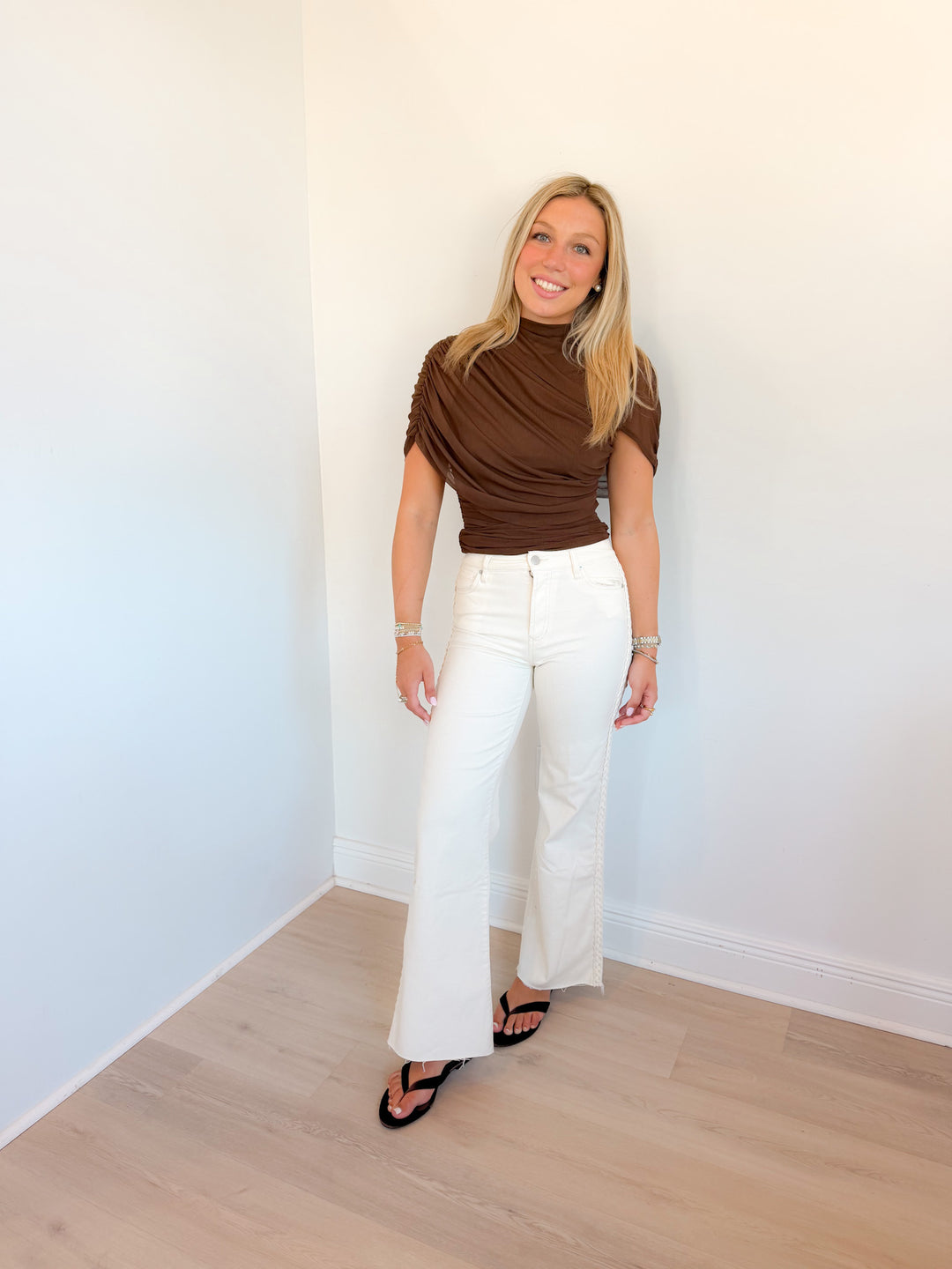 Arianne Asymmetric Cape Top