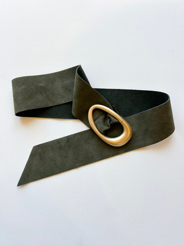 Carrie Wrap Belt Olive