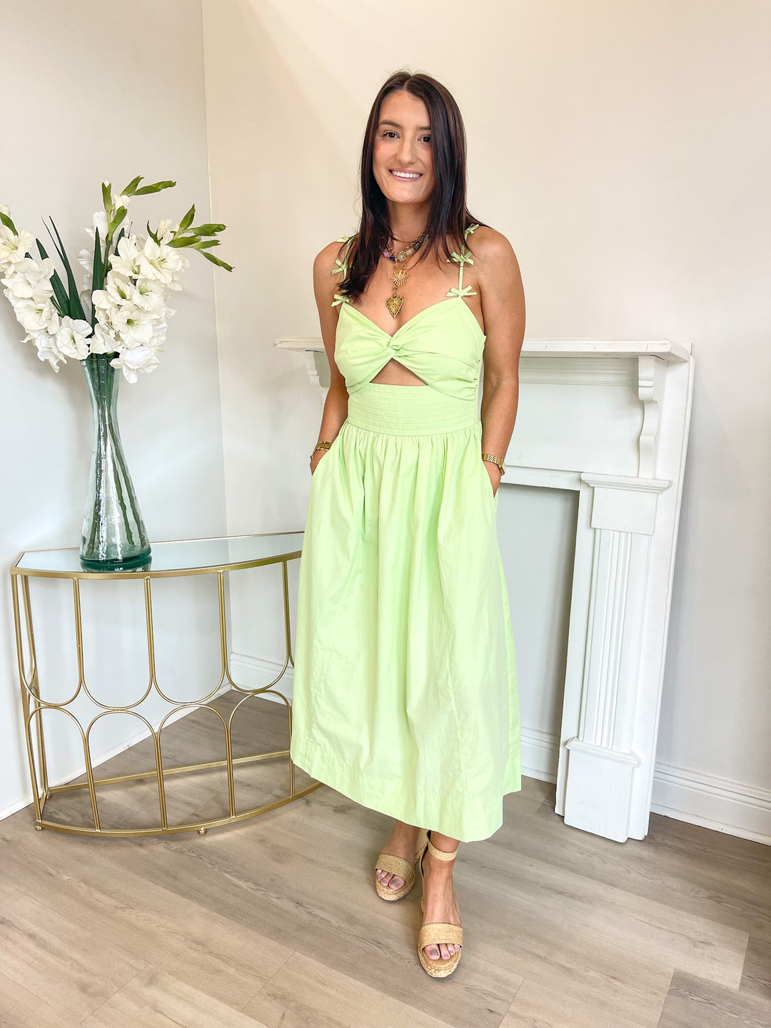 Tilly Cutout Midi Dress