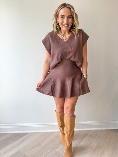Nelly Knit Skirt Set