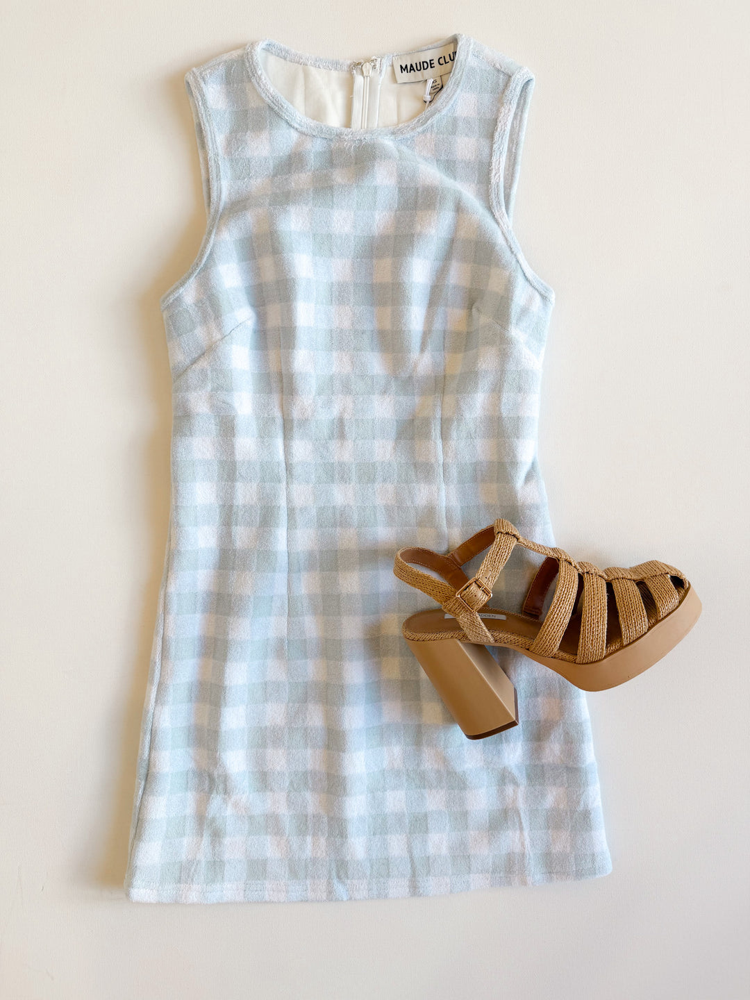 terry cloth dress Terry Cloth Gingham Dress – Shop Dolce Boutique